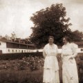 Olga Kirstine Dohlmann née Andersen - posing to the right