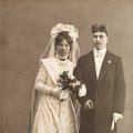 Foto 05: Bryllup 11. maj 1913 (pinsedag)
Jens Jakob Friismose og Laurette Adolphine Marie Kjæhr